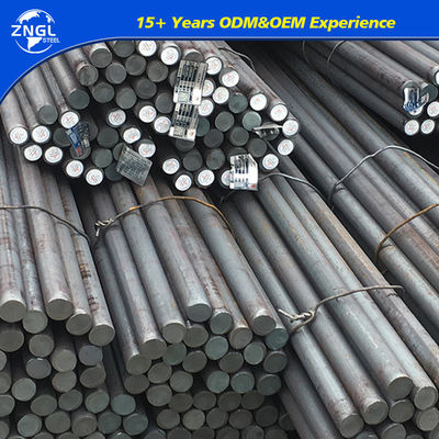 Surface Finish Zngl Hot Rolled Iron Carbon Steel Round Bars Steel Bar for ASTM Standard