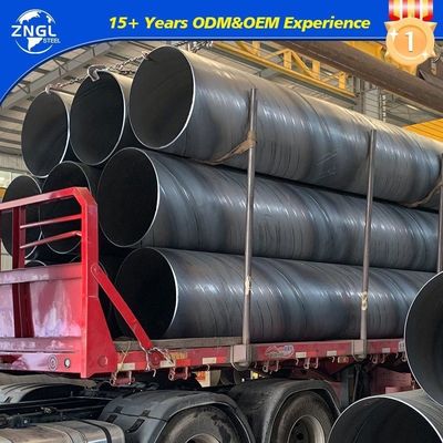 SSAW ERW Carbon Steel Pipe 6mm-20mm 609Mm Spiral Welded