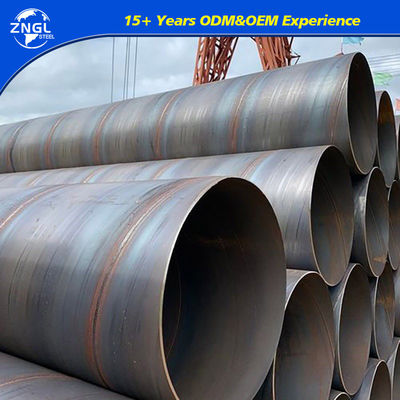 SSAW ERW Carbon Steel Pipe 6mm-20mm 609Mm Spiral Welded