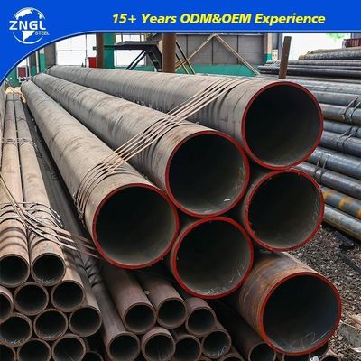 Round Boiler Mild Carbon Steel ASTM A106 Pipe Seamless For Pipeline Transport