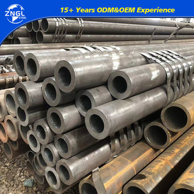 Round Boiler Mild Carbon Steel ASTM A106 Pipe Seamless For Pipeline Transport
