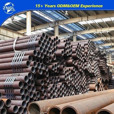 GB Standard Punching Processing Service Ms Seamless Steel Pipe for ASTM A106/API 5L