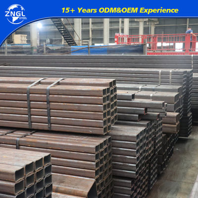 Coated Galvanized Square and Rectangular Steel Pipes for Construction Structure