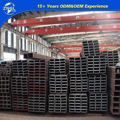 Coated Galvanized Square and Rectangular Steel Pipes for Construction Structure