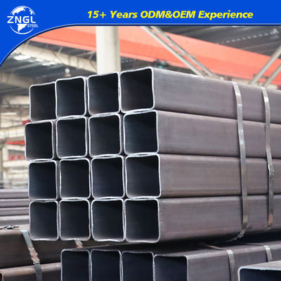 Coated Galvanized Square and Rectangular Steel Pipes for Construction Structure