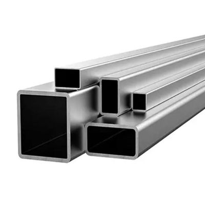 Rectangular Square Aluminum Alloy Tubes Profile Large Diameter Custom Tolerance 0.01