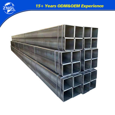 Customization ERW SSAW LSAW ASTM A106/API 5L Gr. B Sch40 Sch80 Square Rectangular Seamless Carbon Steel Pipe Tube