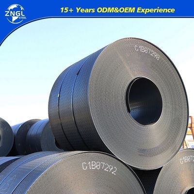 Hr / Hot Rolled Ms Steel Coil Ss400 A36 Q235 Q345 Q275 Q255 1020 1045 St37 St44 St52 S