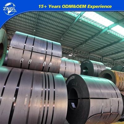 Q235 Q345 Q355 Ss400 S23jr S355jr A36 Carbon Steel Coils with Oiled or Non-Oiled Surface