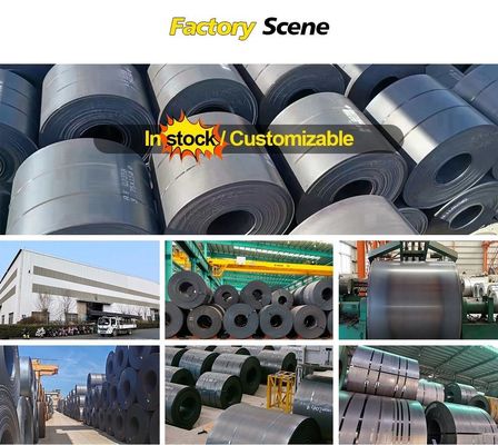 A36 Black Mild Ms Cold Hot Rolled Carbon Steel Coils for Ship Plate Building Materials