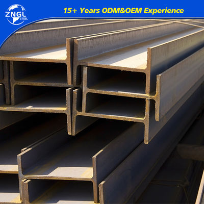 SS400 SS490 Welded Carbon Steel H Beam I Beam For Building Structure