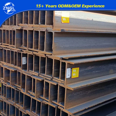 SS400 SS490 Welded Carbon Steel H Beam I Beam For Building Structure