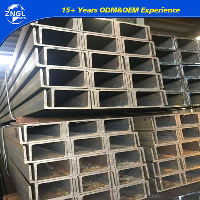 A36 Ss400 S235jr Galvanized C Z U Purlin Steel Structural Channel with SGS Certificate