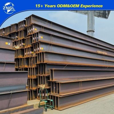 ASTM Hot Dipped Zinc Galvanized A572 Q345 Steel H Beam/I-Beam with Customized Request