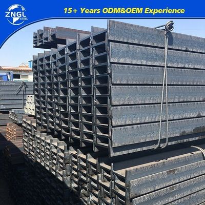 ASTM Hot Dipped Zinc Galvanized A572 Q345 Steel H Beam/I-Beam with Customized Request
