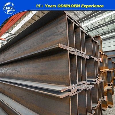 Customization Steel H Beam for ASTM A36 Building Material and Web Width 96mm 1056mm