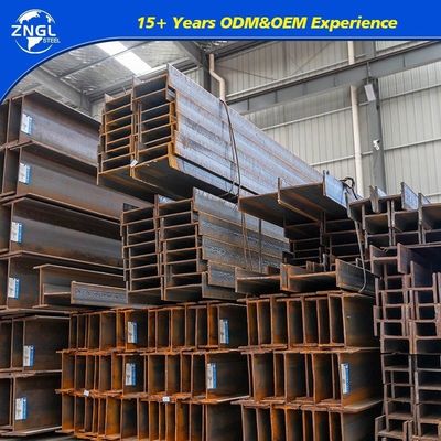 Customization Steel H Beam for ASTM A36 Building Material and Web Width 96mm 1056mm