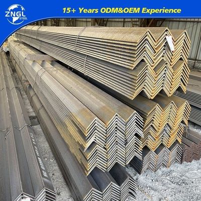 Customization ASTM A36 A53 Q235 Q345 S355jr Carbon Equal Angle Steel Galvanized Iron L Shape Mild Steel Angle Unequal Steel Angles