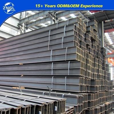 Q235 Welded Structural H Steel Flange Thickness 8mm 64mm Ss400 Prime Structural I Beam