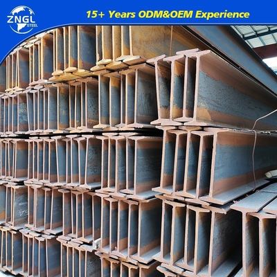 Q235 Welded Structural H Steel Flange Thickness 8mm 64mm Ss400 Prime Structural I Beam