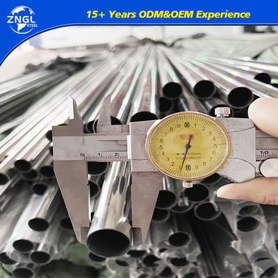 Decorative Seamless SS Pipe 321 201 Stainless Steel OEM