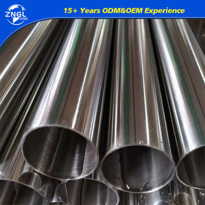 Decorative Seamless SS Pipe 321 201 Stainless Steel OEM