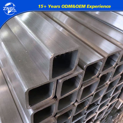 Ss 301 302 304 316 1.431 1.4319 Stainless Steel Seamless Square Rectangular Tube Pipe for Cutting