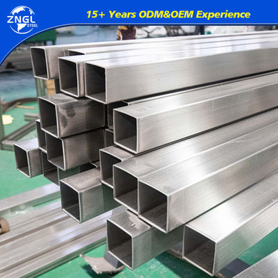 Ss 301 302 304 316 1.431 1.4319 Stainless Steel Seamless Square Rectangular Tube Pipe for Cutting