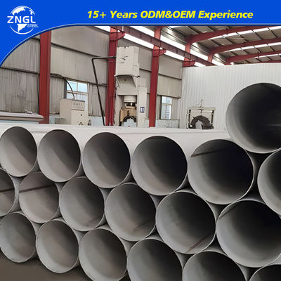 Stainless Steel Pipes 301L/301/314 Non-Alloy Welded with Customize Surface Finish