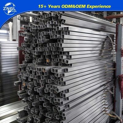Customized Length SUS304 ASTM A554 Stainless Steel Square Pipes for Building Railing