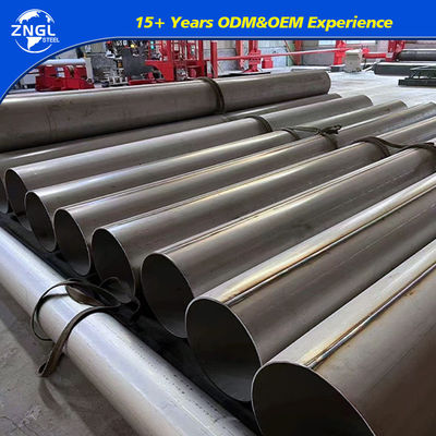 Non-Alloy 304 Ss Mirror Polished Welded Stainless Steel Pipe for Construction and Industry