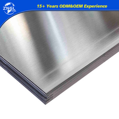 BA 2B No.1 No.4 Hairline Hl 8K 316 Stainless Steel Sheets 8 X 4