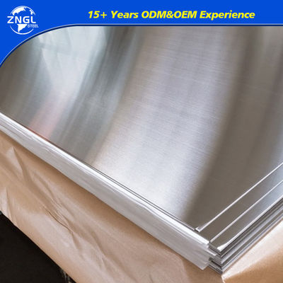 SUS 201 202 316l Stainless Steel Sheet Plate BA 8K No.1 10mm