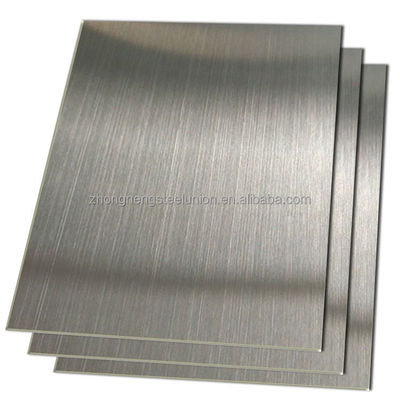 304 Hairline Finish Stainless Steel Sheet with Hot Rolled Technique and Square Shape