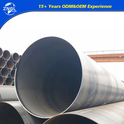 DIN Standard SSAW Welded Carbon Spiral Steel Pipe for Polished Surface at Competitive