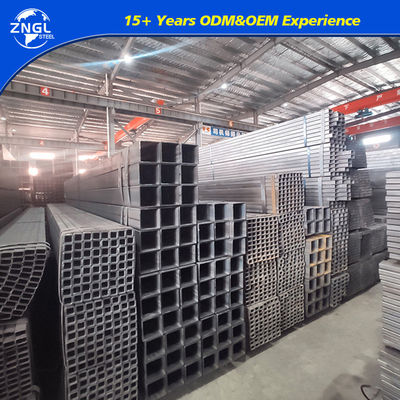 Surface Coated S235/S355/275 ASTM A500 Squre or Rectangular Steel Pipe for Structural