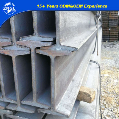 Q235 Welded Structural H Steel Flange Thickness 8mm 64mm Ss400 Prime Structural I Beam