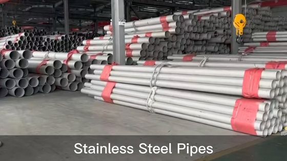 50mm SS304 Stainless Steel Pipe with Polish/Hl/6K/8K/No.1/No.4 Finish