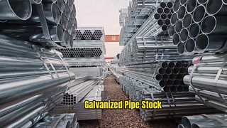 Galvanized pipe inventory
